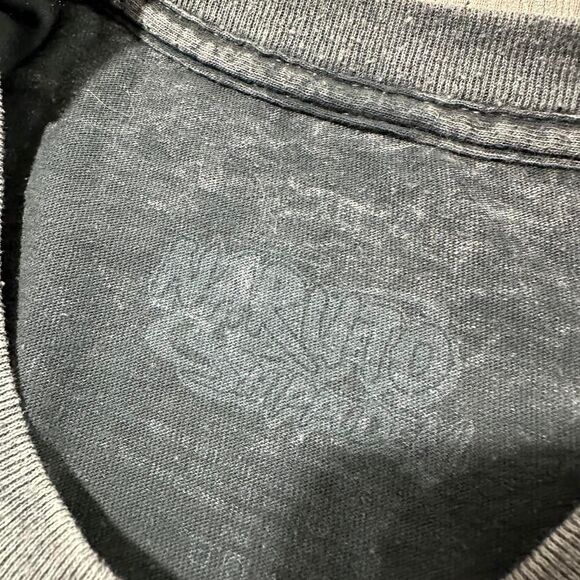 Grey Stone Wash Naruto ramen tshirt XL - Picture 3 of 5